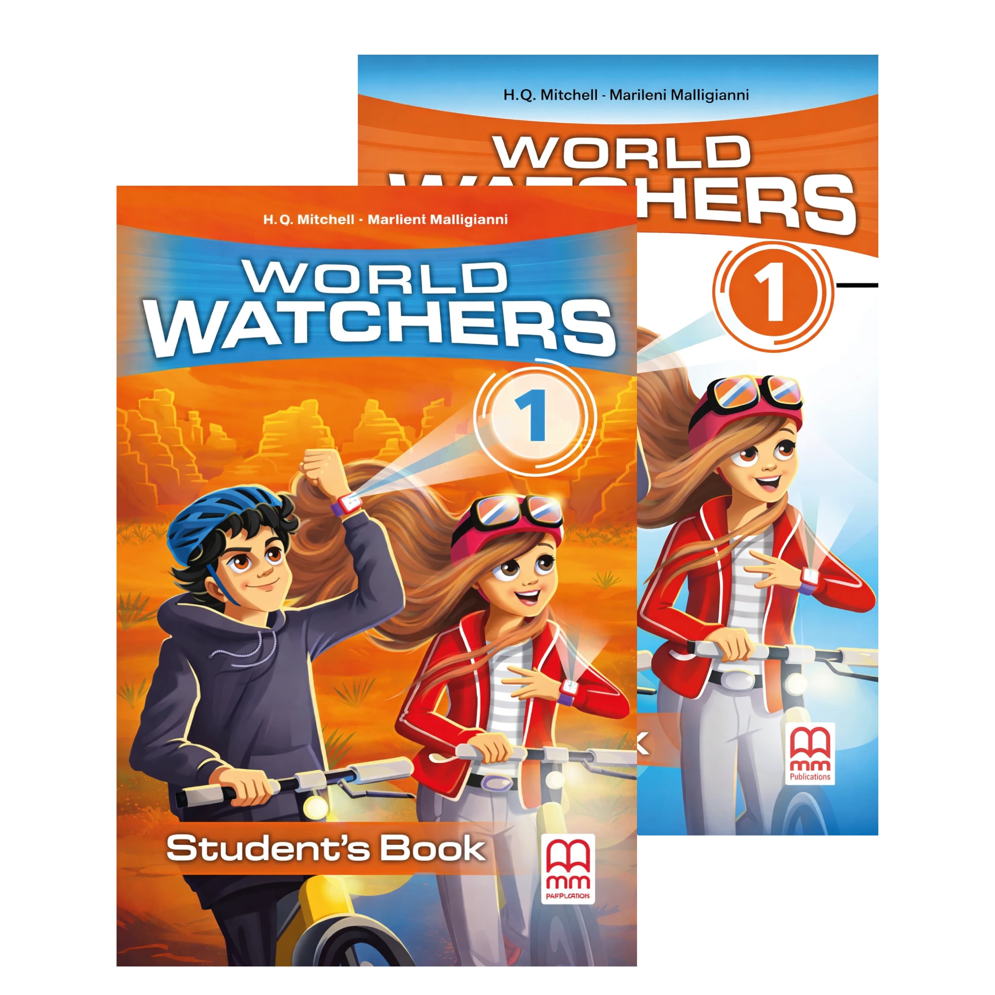 WORLD WATCHERS 1 STUDENT'S BOOK & WORKBOOK-1ERO DE SECUNDARIA